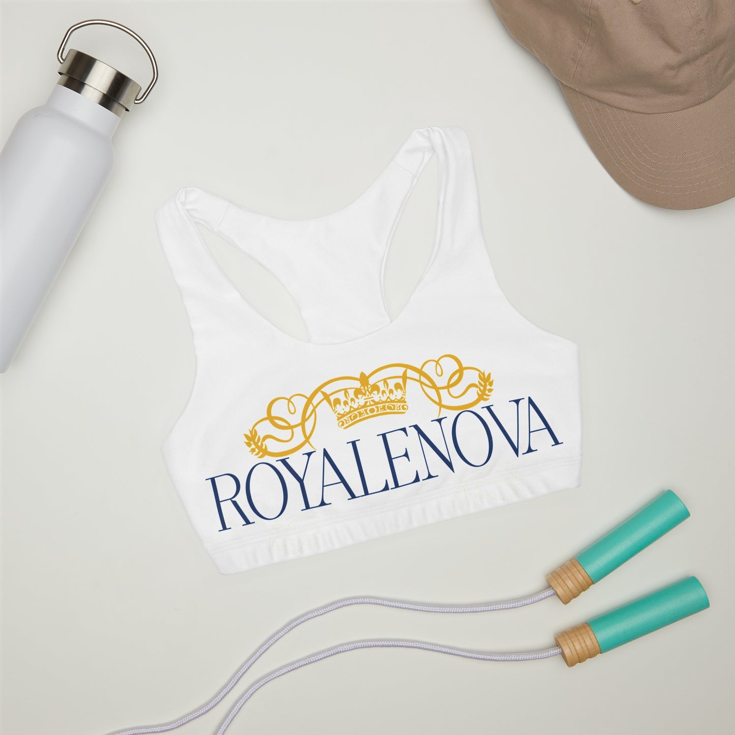 Royalenova Girl's Racerback Sports Bra