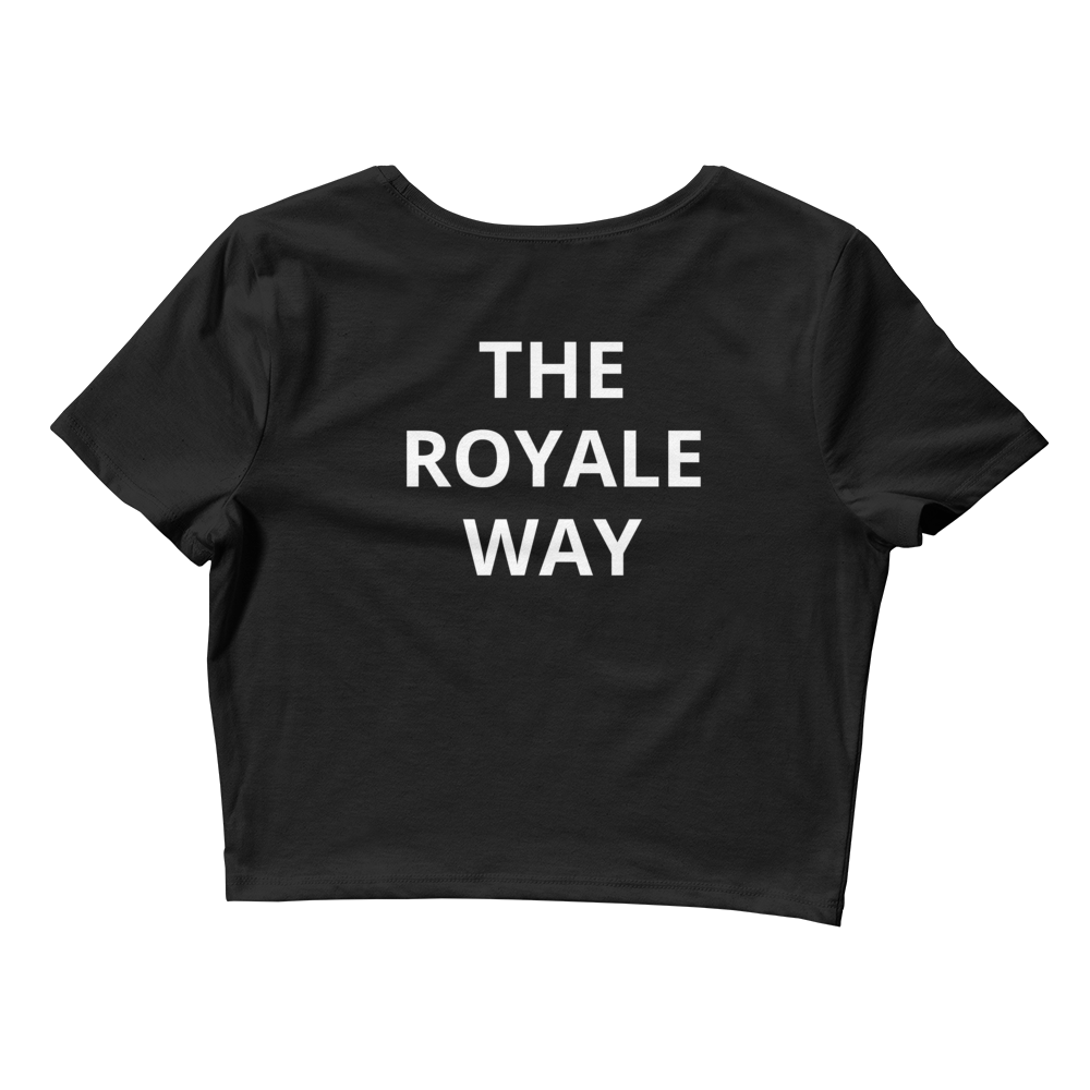 Royalenova The Royale Way Women’s Crop Tee