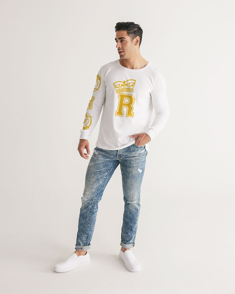 Varsity R With Crown Men's Long Sleeve Tee