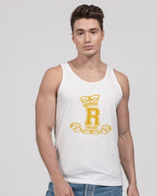 Load image into Gallery viewer, Varsity R With Crown Unisex Jersey Tank | B&amp;C
