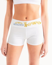 Load image into Gallery viewer, Top Crown Only Women&#39;s Mid-Rise Yoga Shorts
