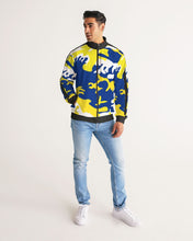 Load image into Gallery viewer, Curaçao Men&#39;s Stripe-Sleeve Track Jacket

