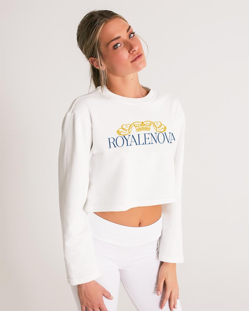 Royalenova Women's Cropped Sweatshirt