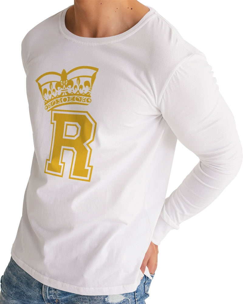 Varsity R With Crown Men's Long Sleeve Tee