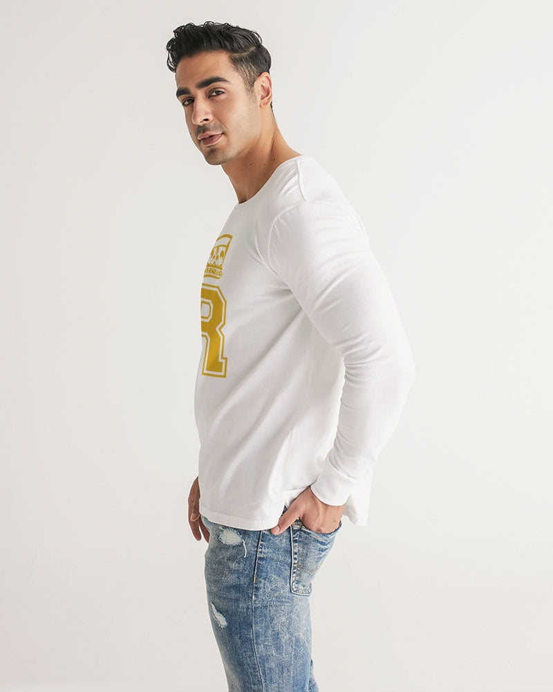 Varsity R With Crown Men's Long Sleeve Tee