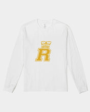 Load image into Gallery viewer, Royalenova Varsity R Style Unisex Jersey Long Sleeve Tee | Bella + Canvas
