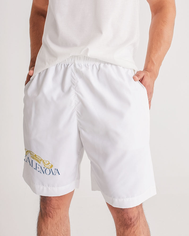 Royalenova  Premium Men's Jogger Shorts- White