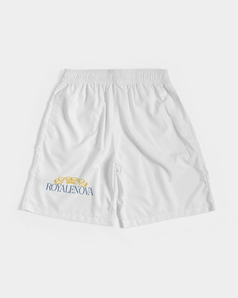 Royalenova  Premium Men's Jogger Shorts- White