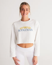 Load image into Gallery viewer, Royalenova Women&#39;s Cropped Sweatshirt

