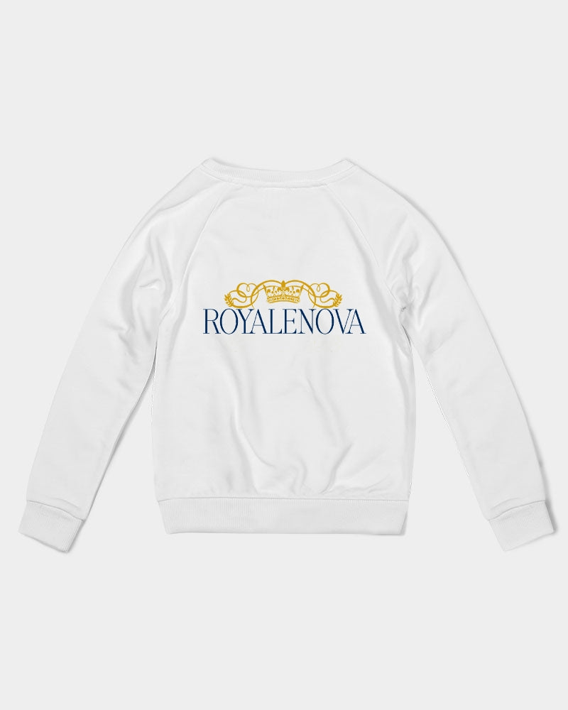 Varsity R With Crown Kids Graphic Sweatshirt