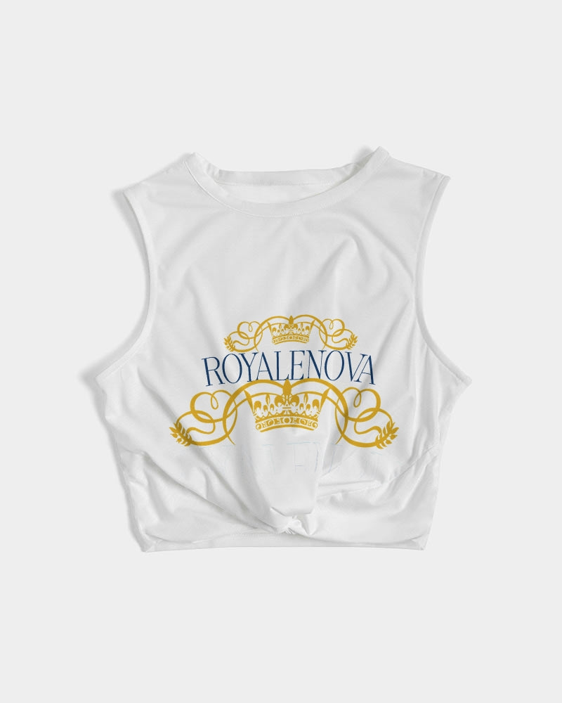 Royalenova Women's Twist-Front Tank