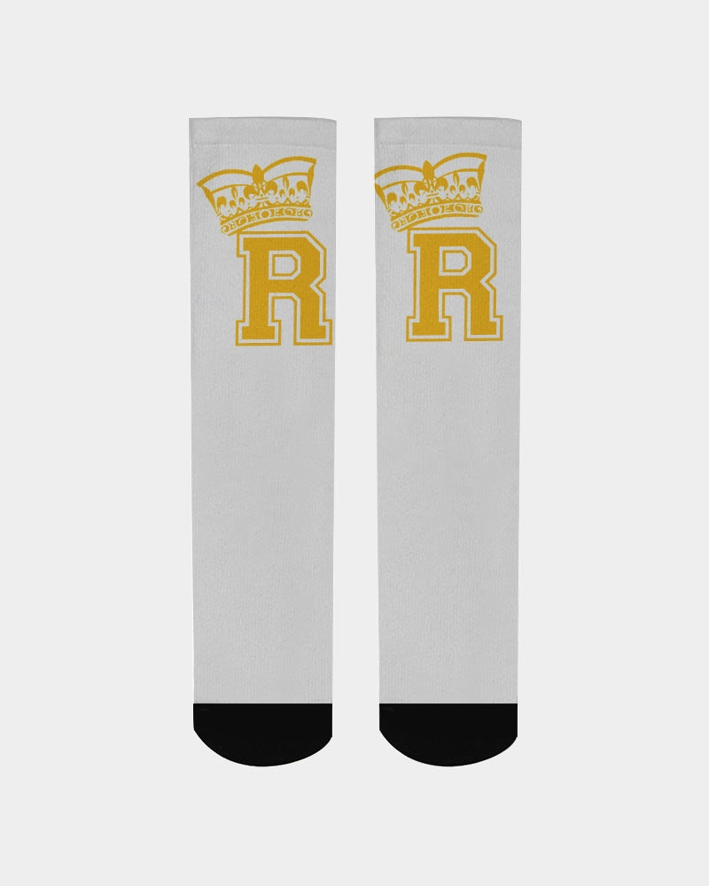 Varsity R With Crown Men's Socks