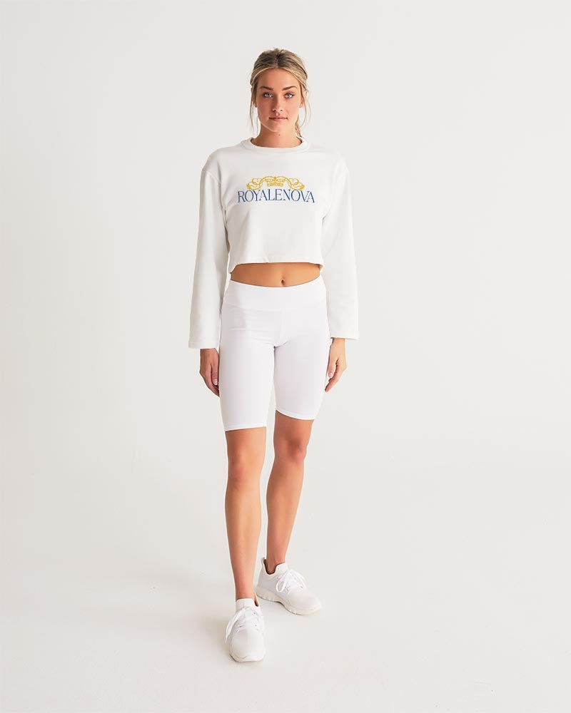 Royalenova Women's Cropped Sweatshirt