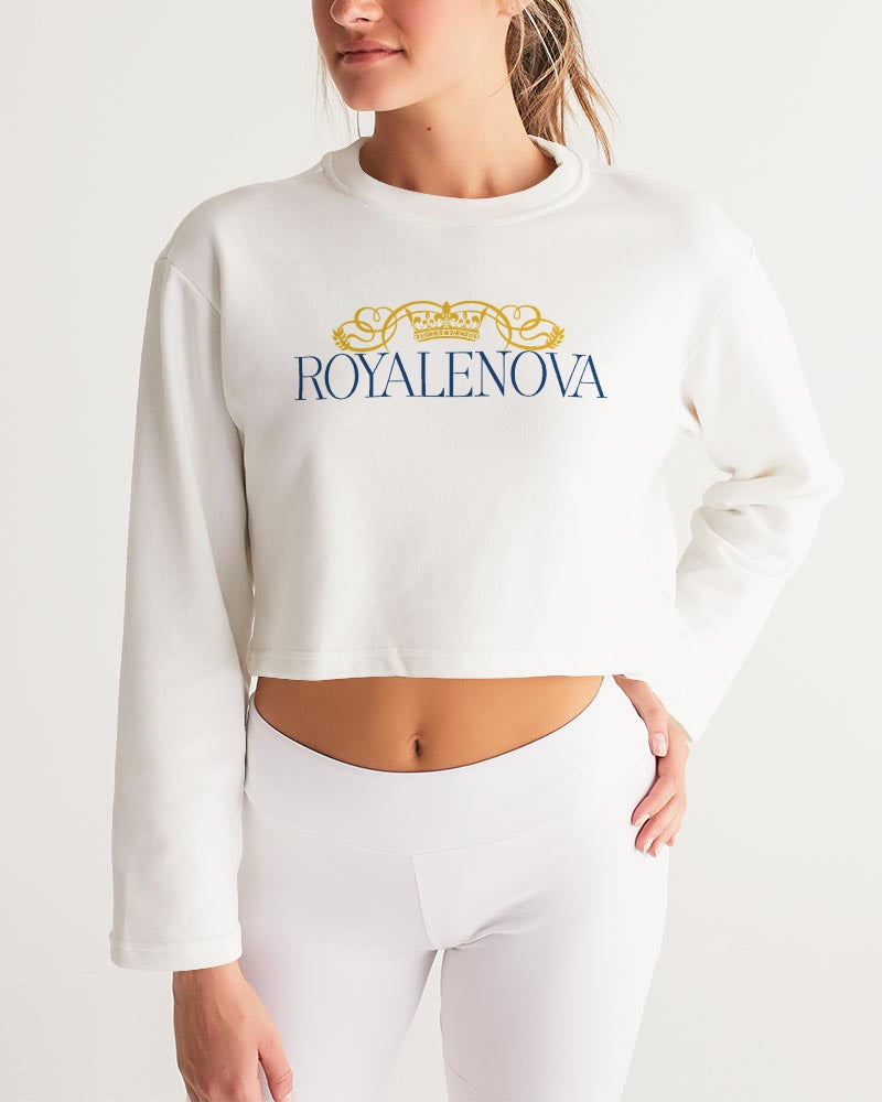 Royalenova Women's Cropped Sweatshirt