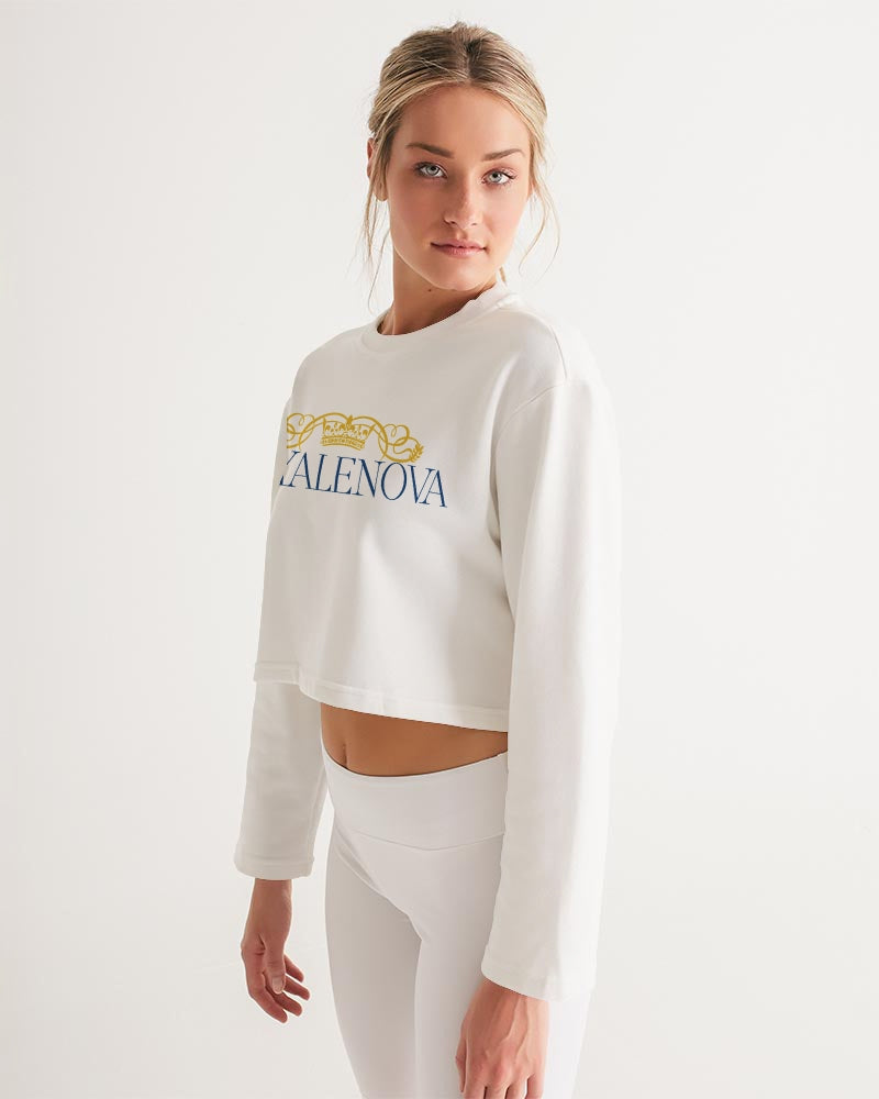 Royalenova Women's Cropped Sweatshirt