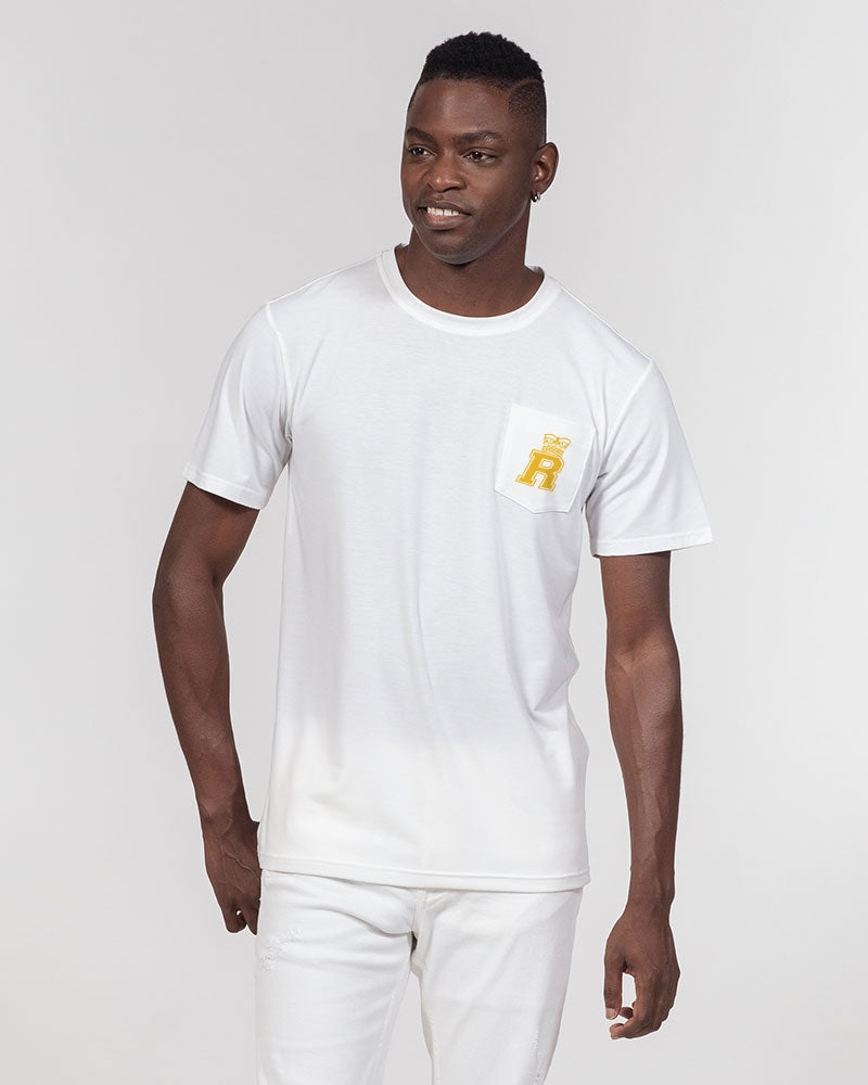 Royalenova Varsity R Style Men's Everyday Pocket Tee