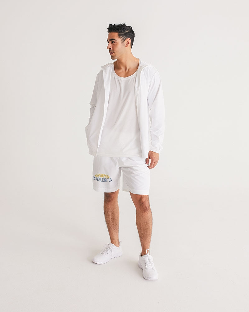 Royalenova  Premium Men's Jogger Shorts- White