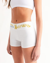 Load image into Gallery viewer, Top Crown Only Women&#39;s Mid-Rise Yoga Shorts
